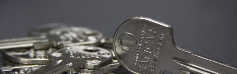 Justierung am Schließblech